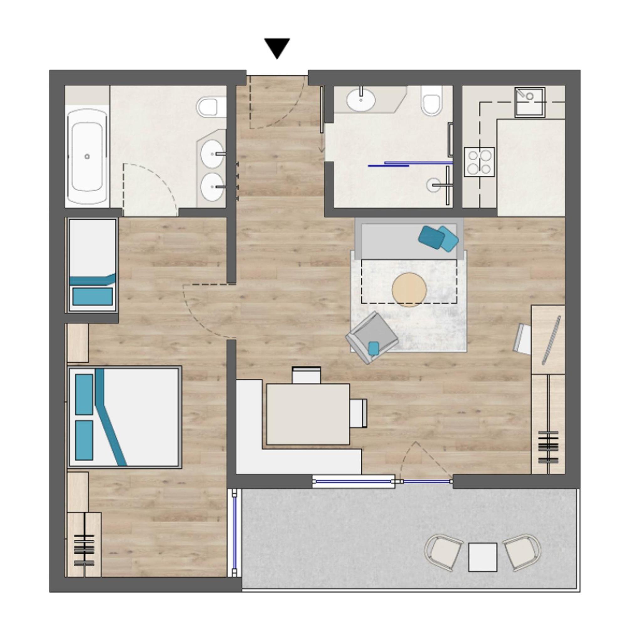 Apartment Pale Fiss Pokoj fotografie